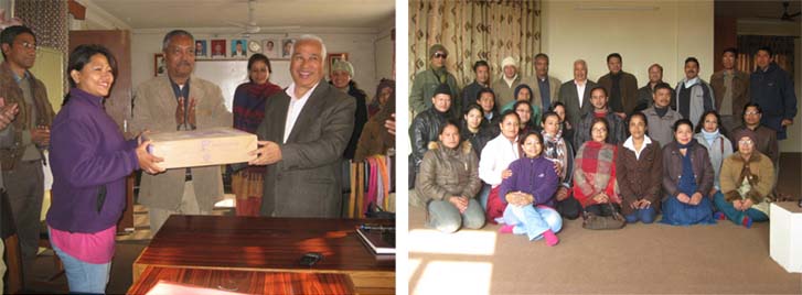 INTERACTION WITH CENTRAL DEPT OF NEPALBHASHA, T.U.