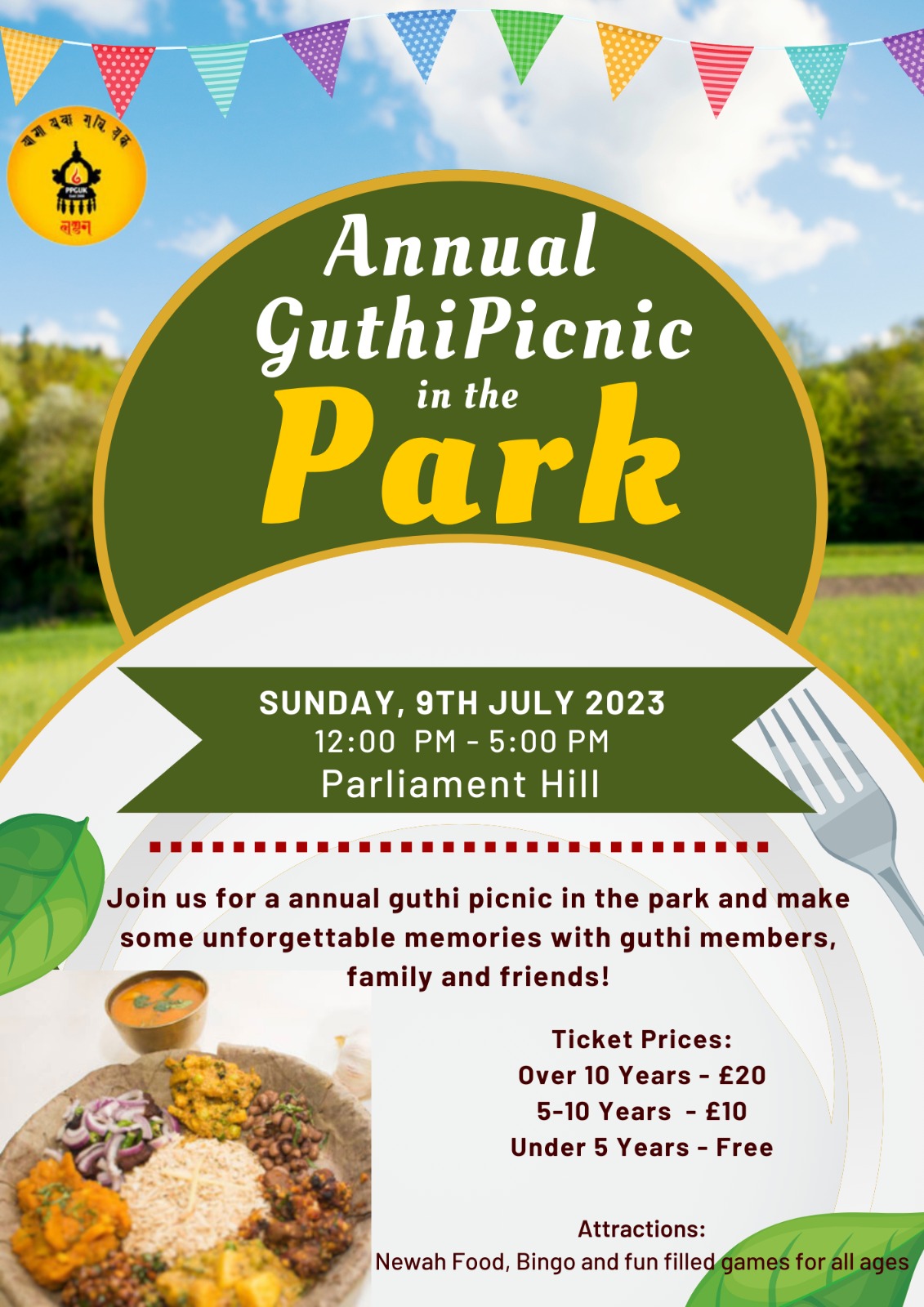 Annual Guthi Picnic 2023 by Pasa Puchah Guthi, UK - London
